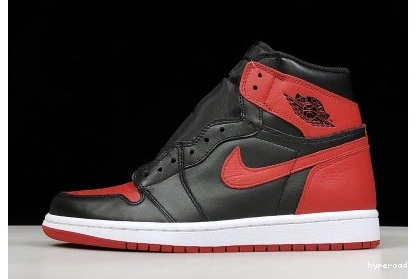 Hyperoad RED MENS JORDAN HIGH 1 OG RETRO AIR “BANNED” 0819